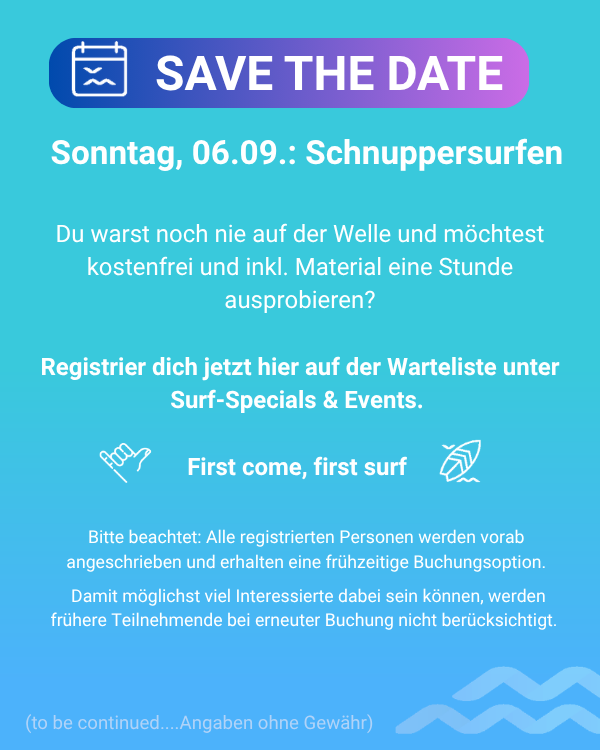 Schnuppersurfen 0609